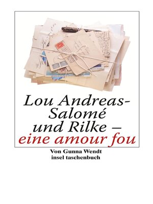 cover image of Lou Andreas-Salomé und Rilke--eine amour fou